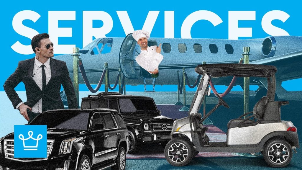 Services you get as you get richer