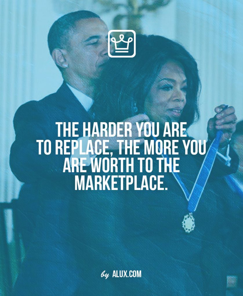 The harder you are replace worth to the marketplace