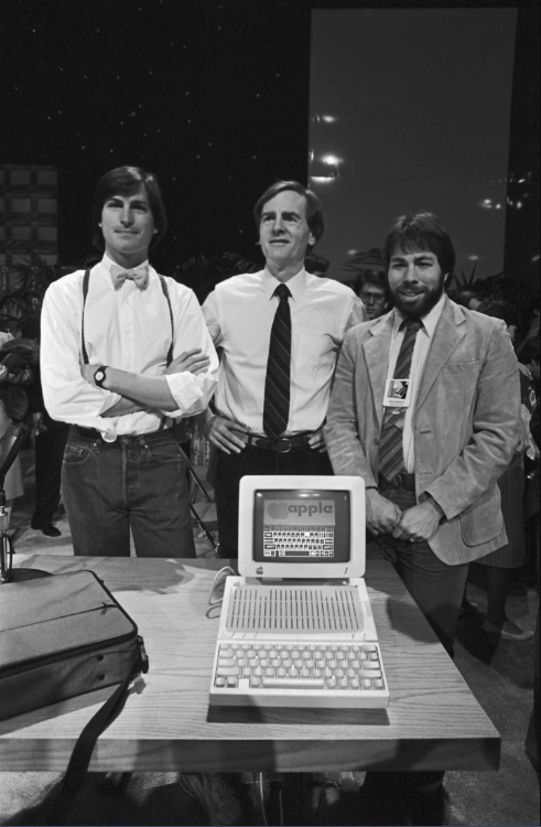 Steve Jobs, Steve Wozniak, and Ronald Wayne